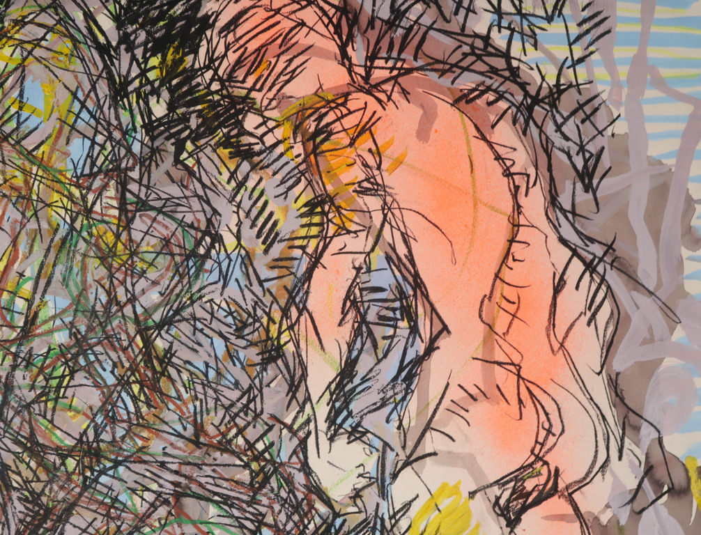 Martin Peulen: Gemengde techniek, Man en hoop kopen? Bied vanaf 50!