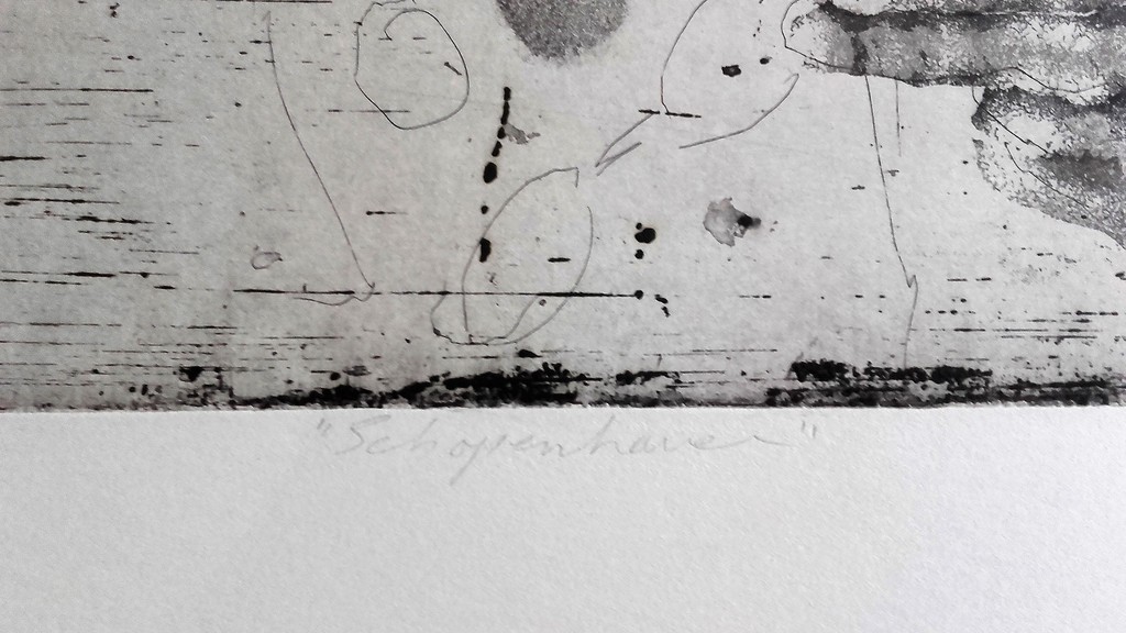 Jan Prins - Arthur Schopenhauer - 1e staat - Ets kopen? Bied vanaf 1!