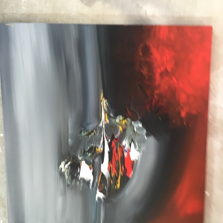 Gena Genadyj acryl op 3 D Doek    kopen? Bied vanaf 75!