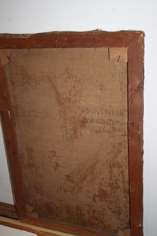 STUDIE OLIEVERF STRAATJE MET KAR DORDRECHT van WILLY KNIP kopen? Bied vanaf 1!