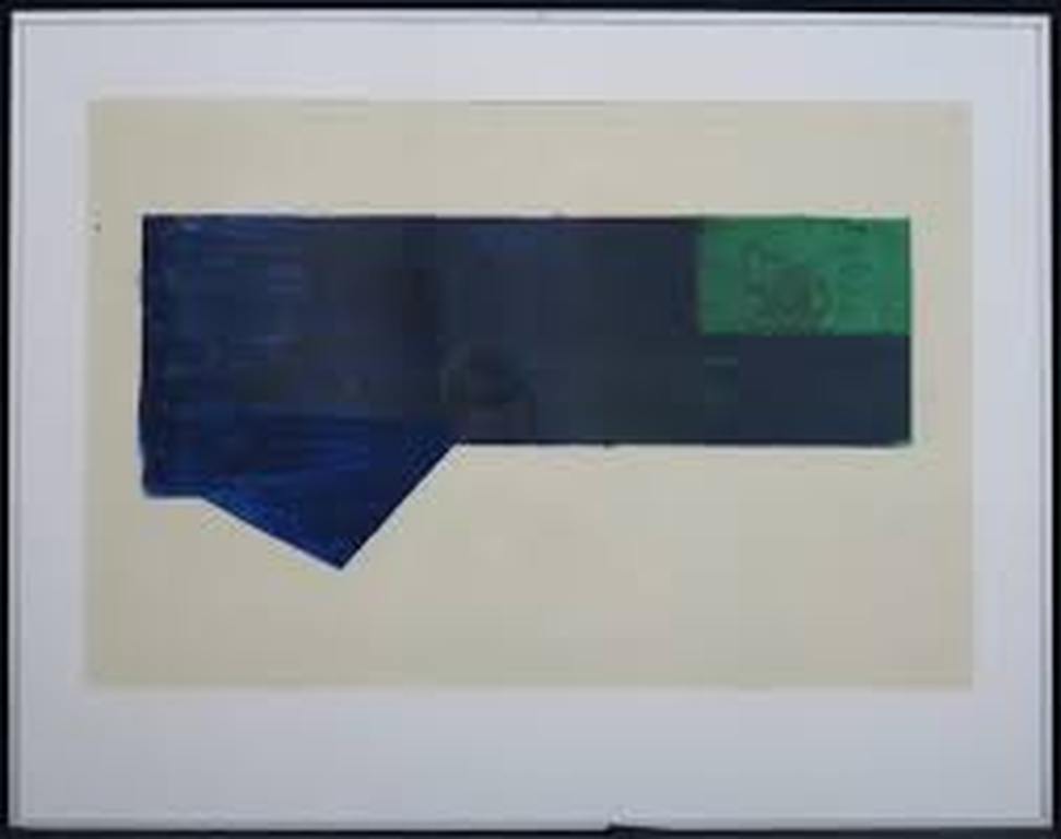 Hans van der Linde  Olieverf op papier Titel Verdronken land  Ingelijst kopen? Bied vanaf 34!