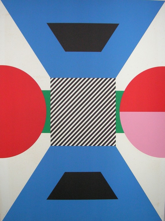 Kumi SUGAÏ 1919 - 1996  -  lithografie  -  Signal B verkocht voor € 200!