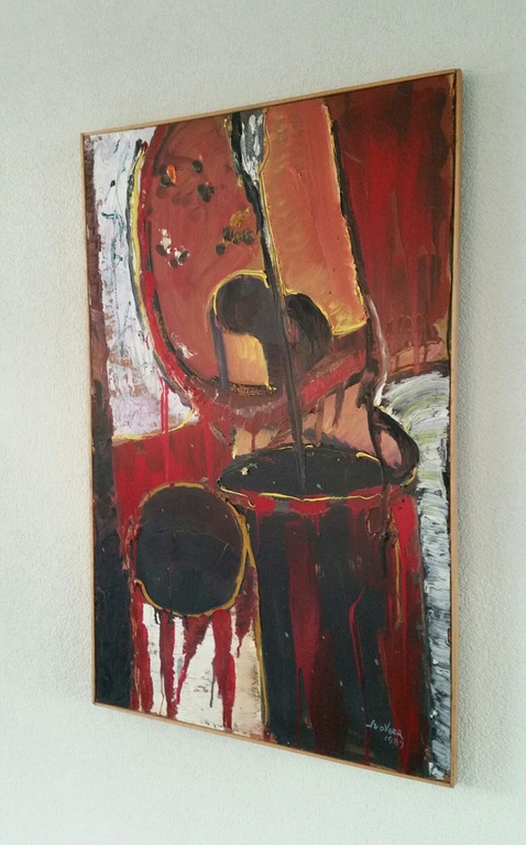 J.W.C 'Jan' van der Veer - Bucket with paint kopen? Bied vanaf 1!