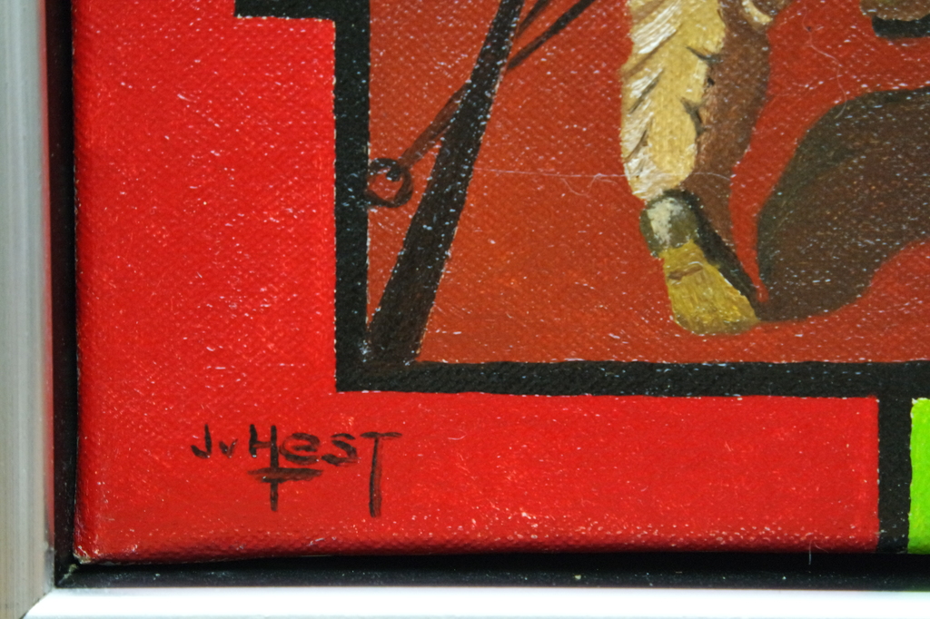 Jan van Hest (1915) - olieverf op doek - inspiratie v.d. kunstenaar kopen? Bied vanaf 285!