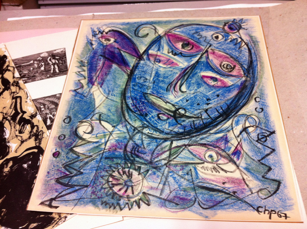 Deense Kunstmap met oa werk van CH Pederson kopen? Bied vanaf 450!