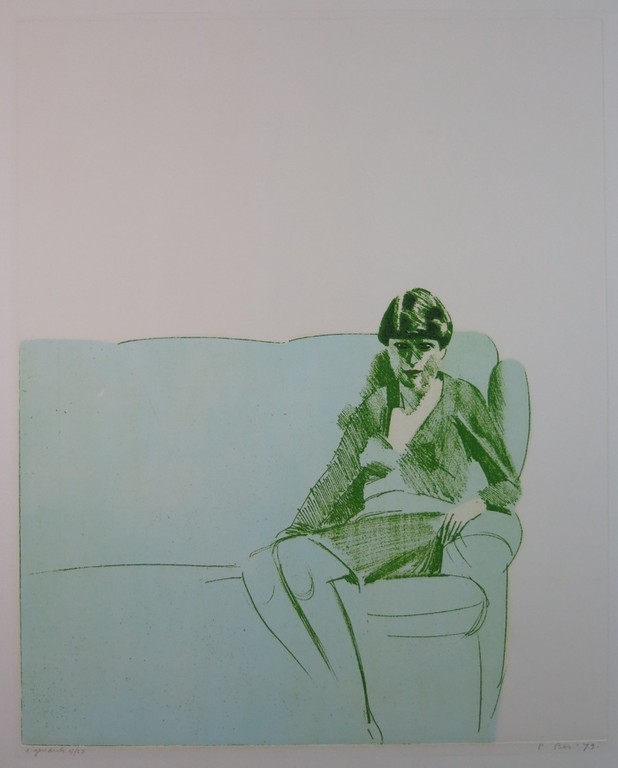 Peter Bes: Ets, Vrouw op bank verkocht voor € 40!