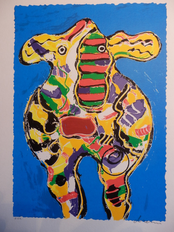 PETER DIEM DESIGNERS COW BLUE Zeefdruk kopen? Bied vanaf 35!