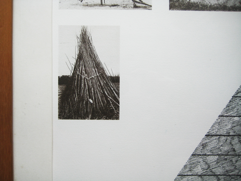 Chr. Paul Damsté, ets en zeefdruk, 1977, 7/100, in houten lijst kopen? Bied vanaf 45!