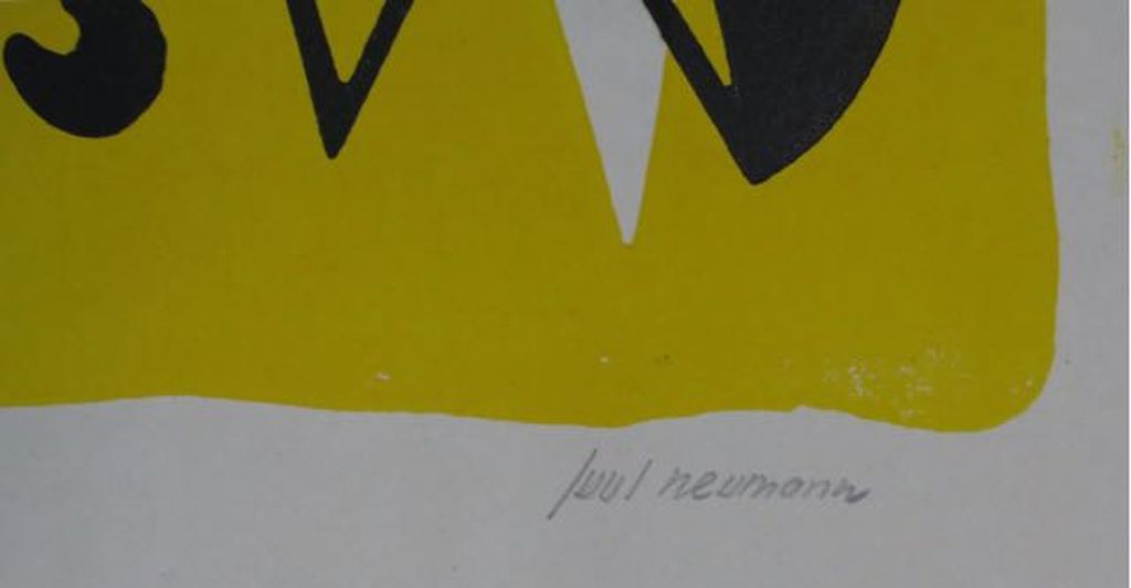 Juul Neumann: Litho, Zonder titel (Creatie 1952) kopen? Bied vanaf 20!