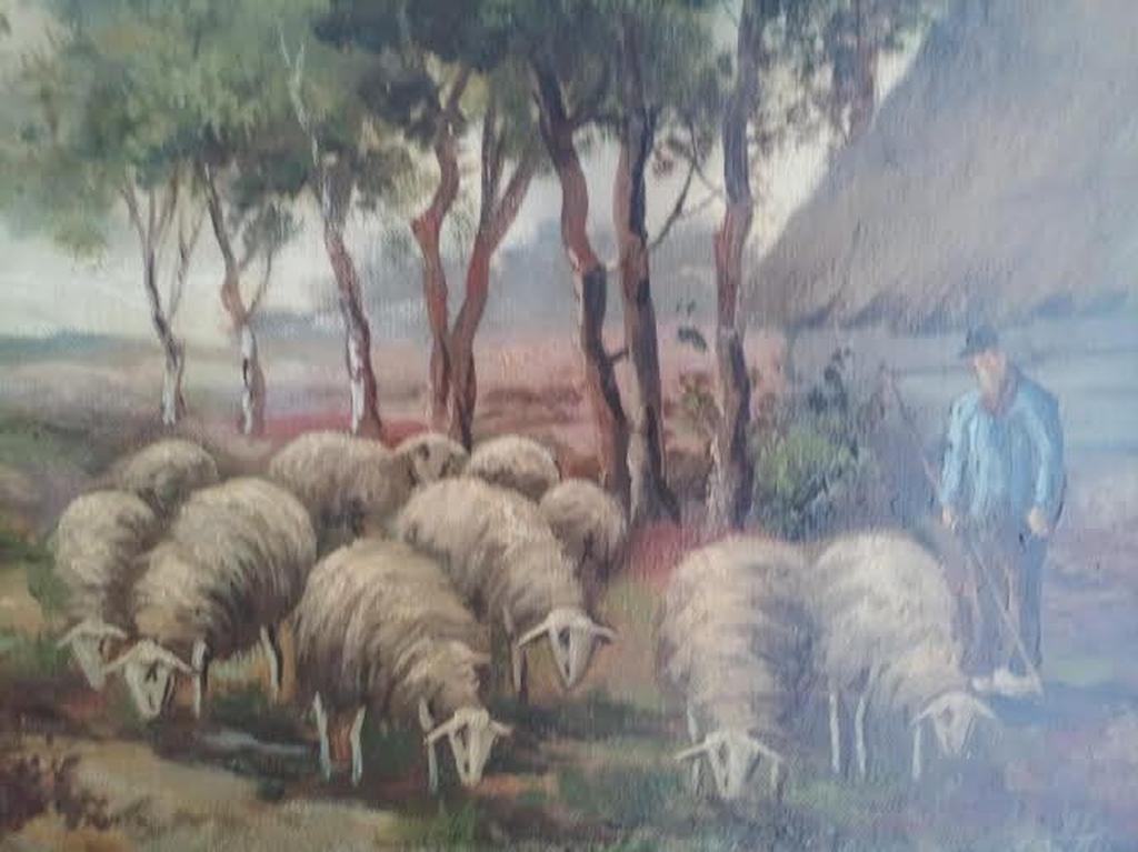 Werk gesigneerd A.M. Geijp kopen? Bied vanaf 150!