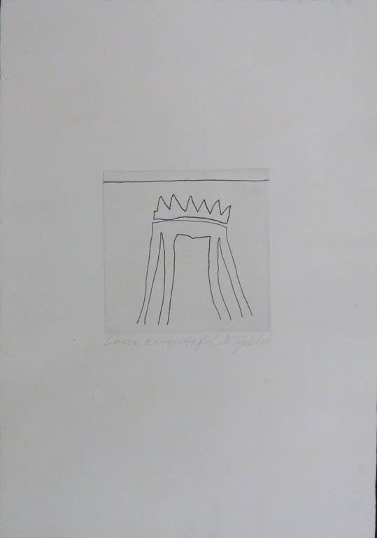 Klaas Gubbels: Ets, Losse Kroontafel kopen? Bied vanaf 1!