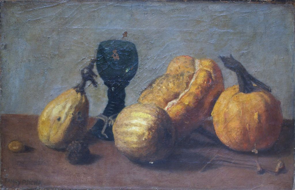 "Stilleven met Pompoenen". kopen? Bied vanaf 1!