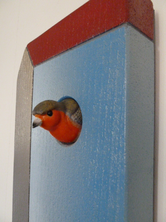 Stenen relief "Vogelhuis"  kopen? Bied vanaf 1!