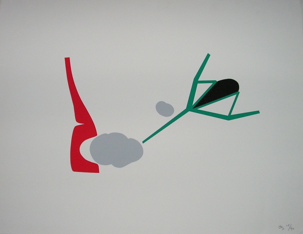 Tjeng Sit Oey - OEY, TJENG SIT - zeefdruk - abstract ZT kopen? Bied vanaf 1!