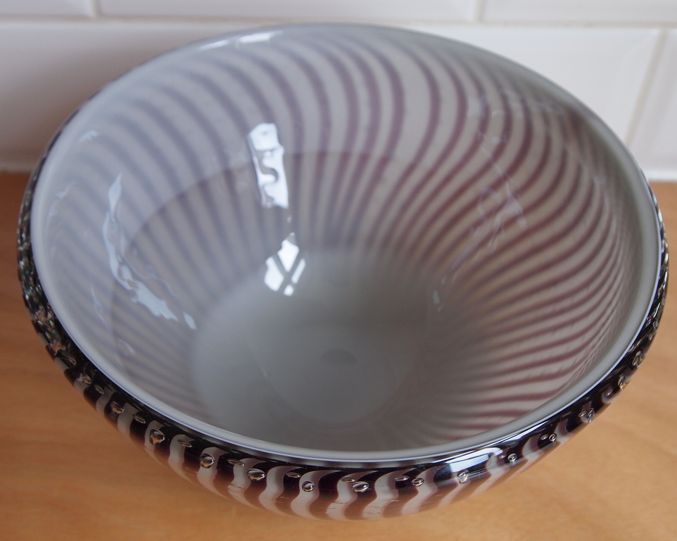 Rosenthal - Dubbelwandige glazen schaal uit de serie "Dewdrop" kopen? Bied vanaf 55!