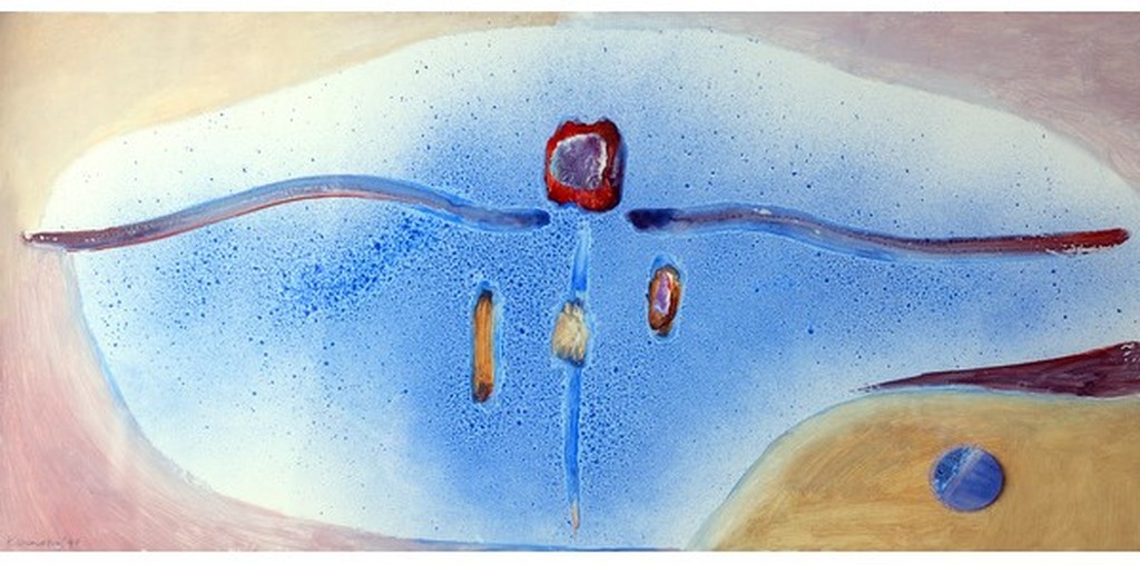 Pieter Kooistra - Acryl en Evoluon - Ruimte van de Ziel         kopen? Bied vanaf 275!