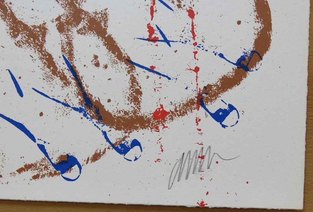 Arman: Zeefdruk, Accords a cordes I kopen? Bied vanaf 150!