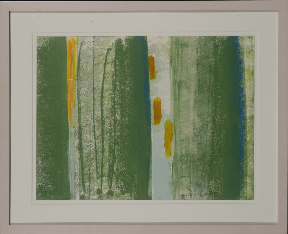 Xandra Donders: Gemengde techniek op papier, Toscane - Ingelijst kopen? Bied vanaf 35!