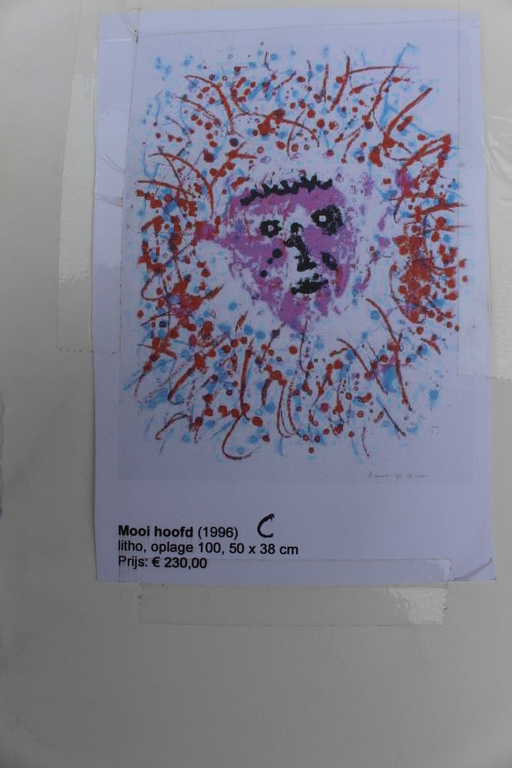 Jef Diederen (1920-2009)- gesigneerd litho - opl. 100 ex. -1996 -galerie Schoots kopen? Bied vanaf 25!