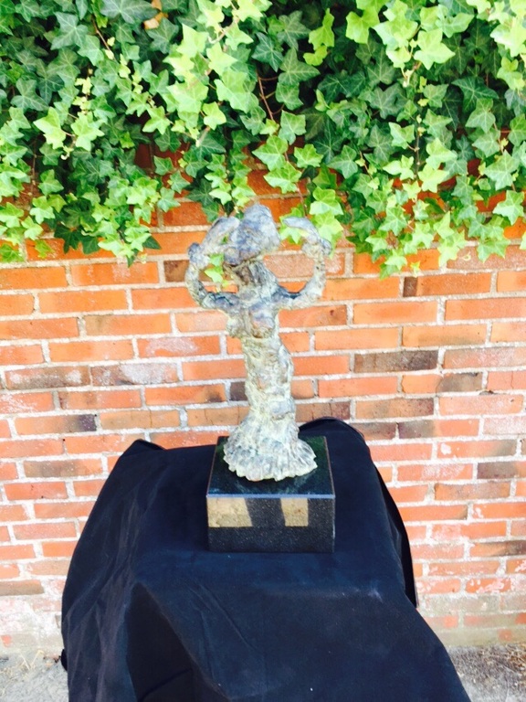 Jan Sierhuis: Groot bronzen Beeld: Flamenco Spaanse Dans kopen? Bied vanaf 1!