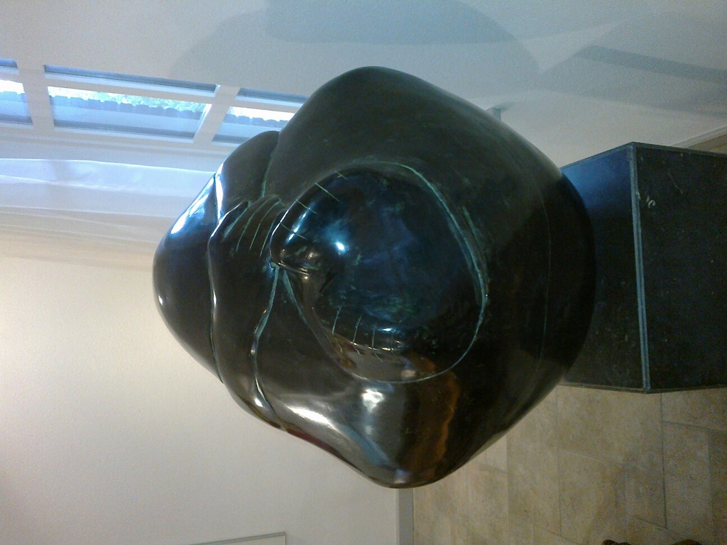 Pépé Grégoire, bronzen beeld, Vrouw met kind verkocht voor € 900!