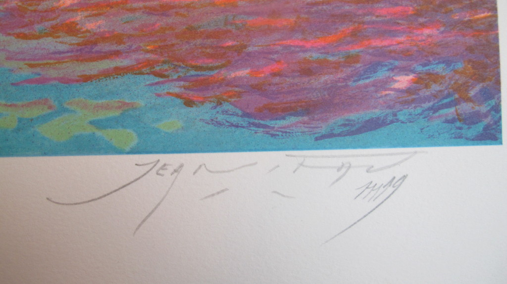 "Paysage" - kleurenlithografie, 170 ex.  kopen? Bied vanaf 39!