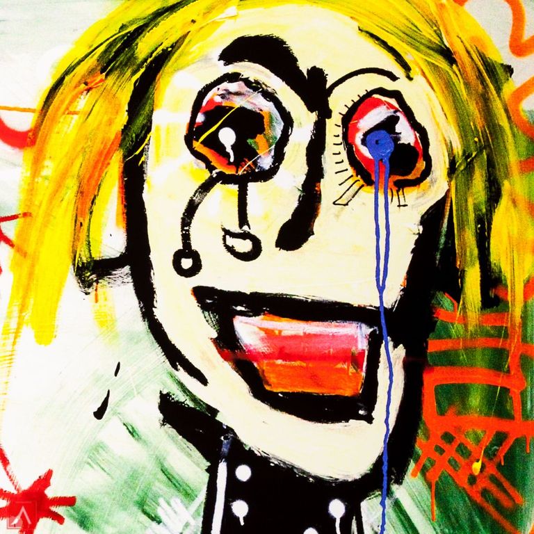 Paul Indrek Kostabi - Loaded Questions - 75 ex, giclee, gesigneerd kopen? Bied vanaf 89!