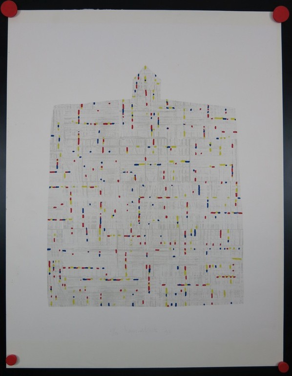 Hans van der Linde: Zeefdruk, Z.T. kopen? Bied vanaf 1!