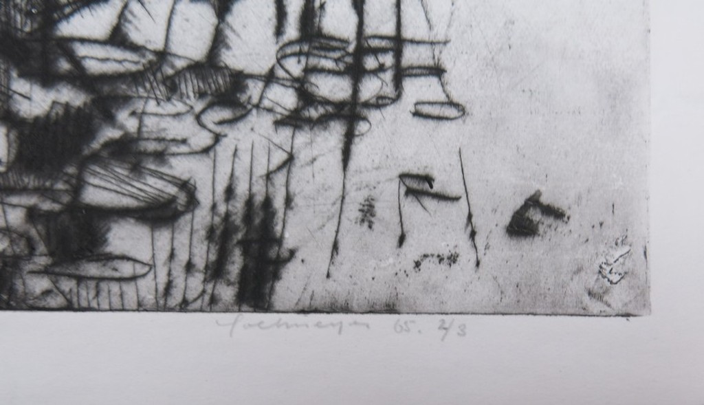 Leo Poelmeijer: Droge naald, Zonder titel  kopen? Bied vanaf 40!