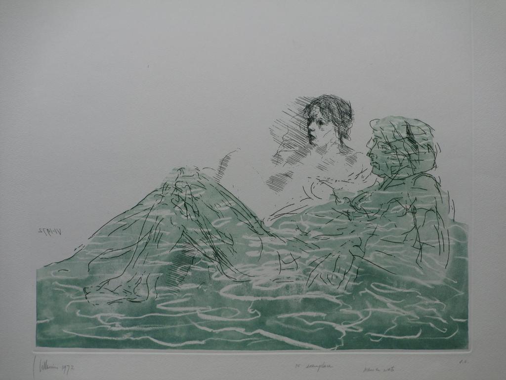 Jaap Hillenius, Mens en water, Kleurets kopen? Bied vanaf 50!