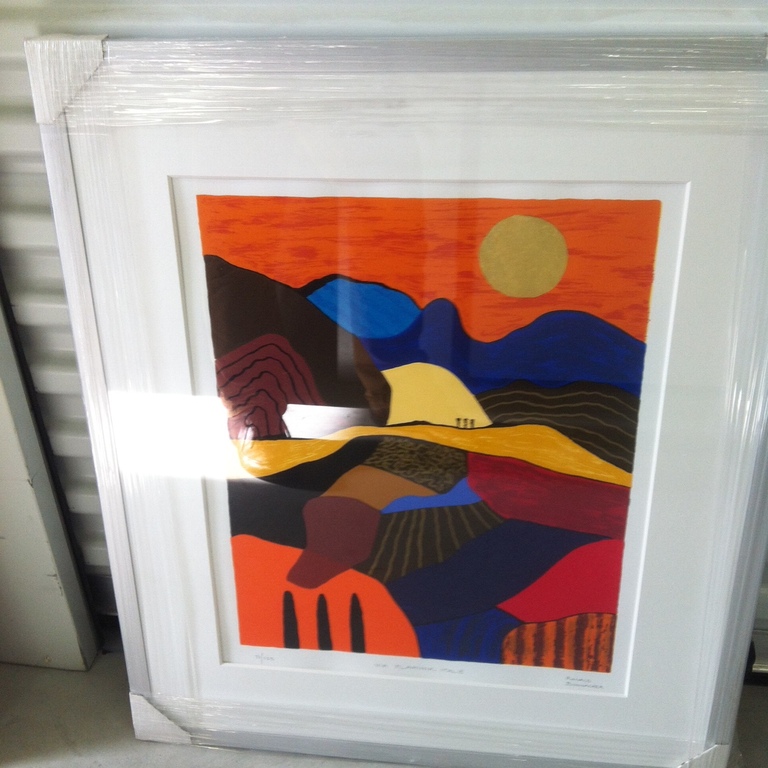 Ronald Boonacker,Via Flaminia, Italië, Zeefdruk kopen? Bied vanaf 1!