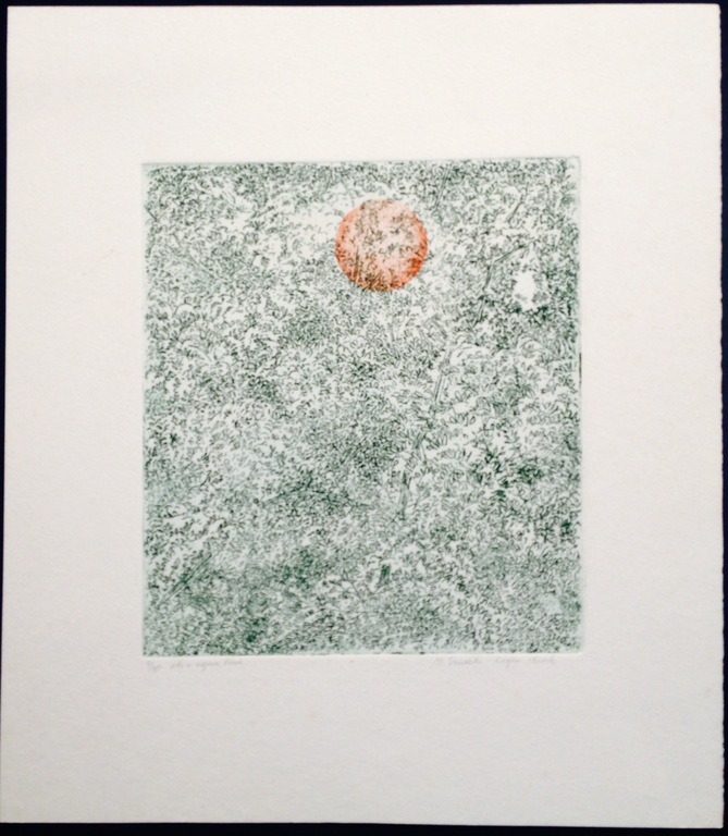 Ineke Smeets, ets aquatint, Zonder Titel VII, 1971 kopen? Bied vanaf 25!