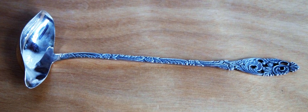 Georg Nilsson voor Gero - verzilverde juslepel in originele doos kopen? Bied vanaf 12!