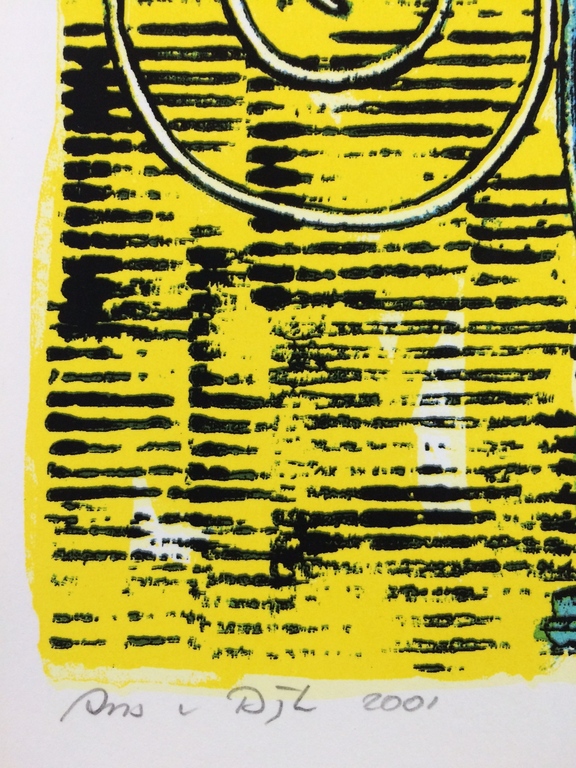 Ans van Dijk: zeefdruk  kopen? Bied vanaf 20!