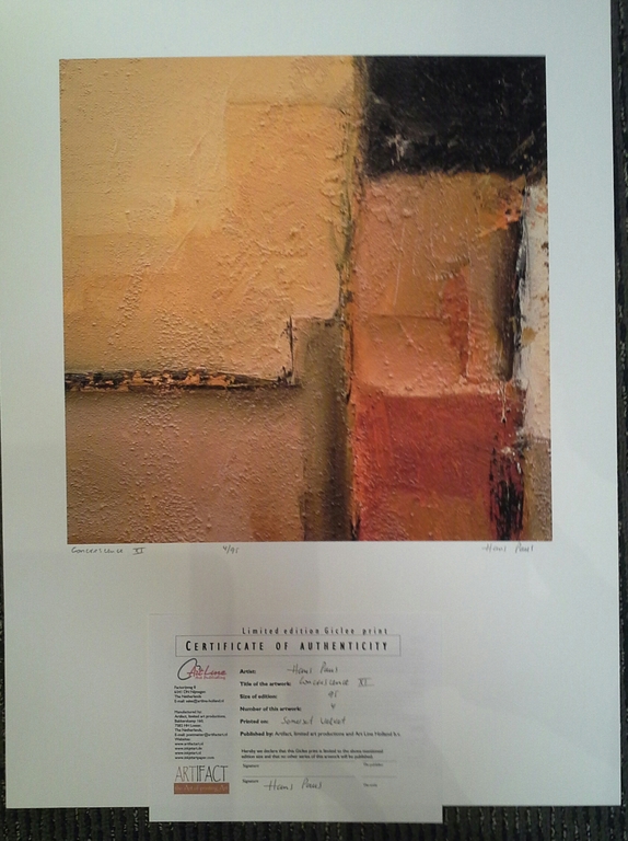 Hans Paus, Giclee, Concrescense XI kopen? Bied vanaf 1!
