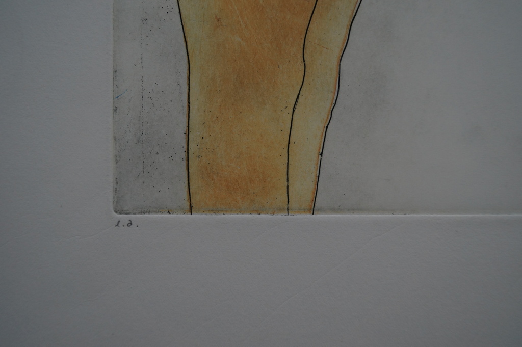 Mark Visione - gesigneerde ets - sleep II kopen? Bied vanaf 25!