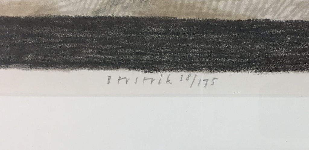 Herman Berserik, litho, 'De koe van Cara', 1986 kopen? Bied vanaf 129!