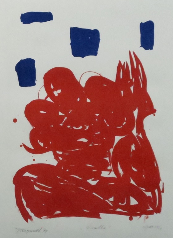 Alphons Freymuth: Litho, Violla - Ingelijst kopen? Bied vanaf 50!