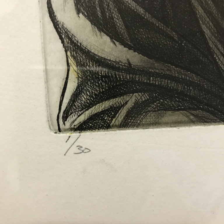 Ed van der Kooy ( ad )  zeefdruk/litho 1986  kopen? Bied vanaf 1!