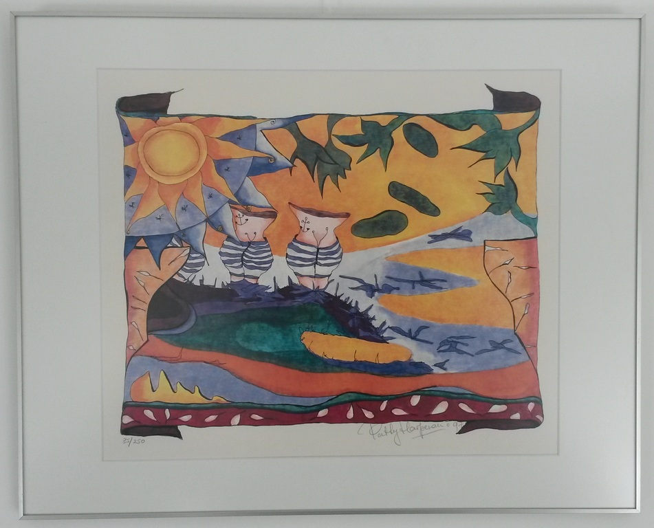 Patty Harpenau - Zeefdruk - Matrozen kopen? Bied vanaf 60!