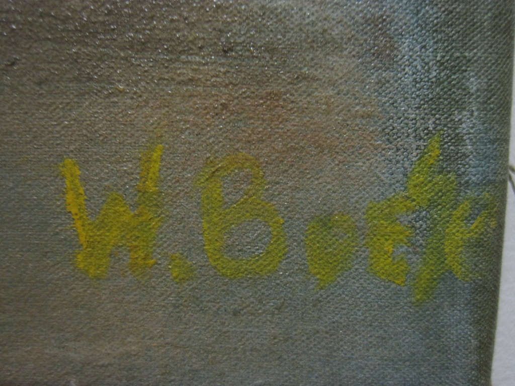 Gesigneerd omstreeks 1930 expressionistisch olieverf "stilleven van Veldbloemen  kopen? Bied vanaf 1!