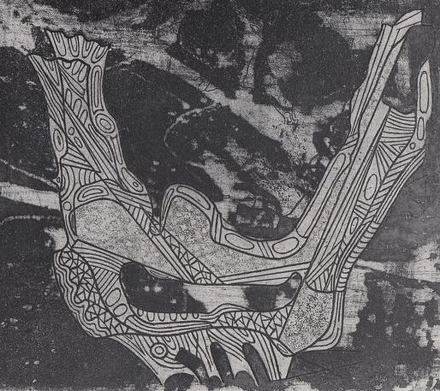 Wout van Heusden: Foto van ets: Fragment twee - Victor E.Nieuwenhuys kopen? Bied vanaf 1!