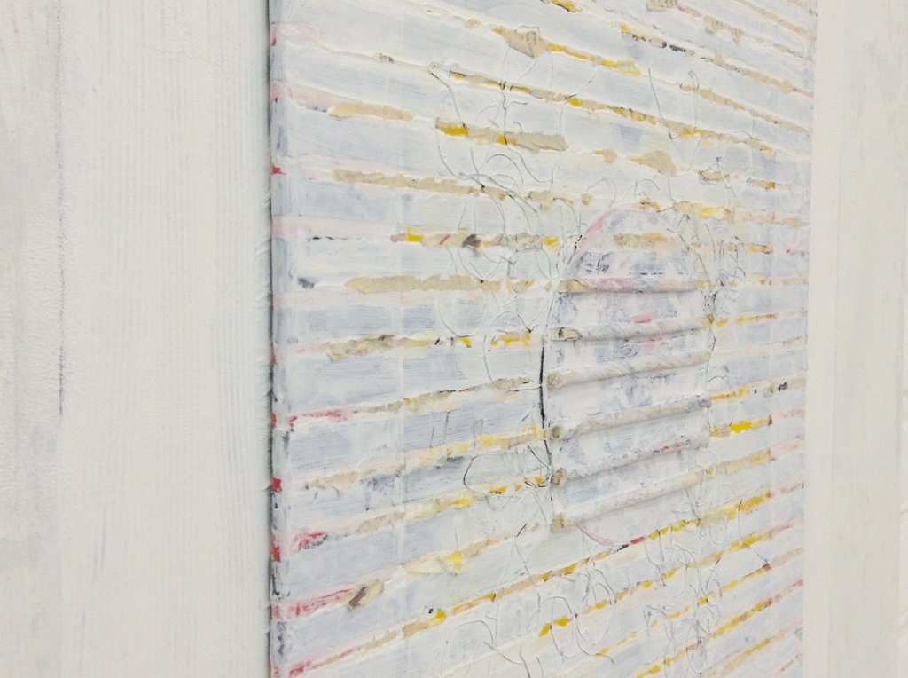 Wit op wit, Marlies Lebesque, gemengde techniek, mixed media  kopen? Bied vanaf 95!