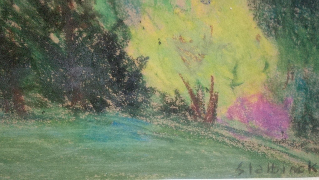 Rik Slabbinck (1914-1991), Pastel, Landschap kopen? Bied vanaf 275!