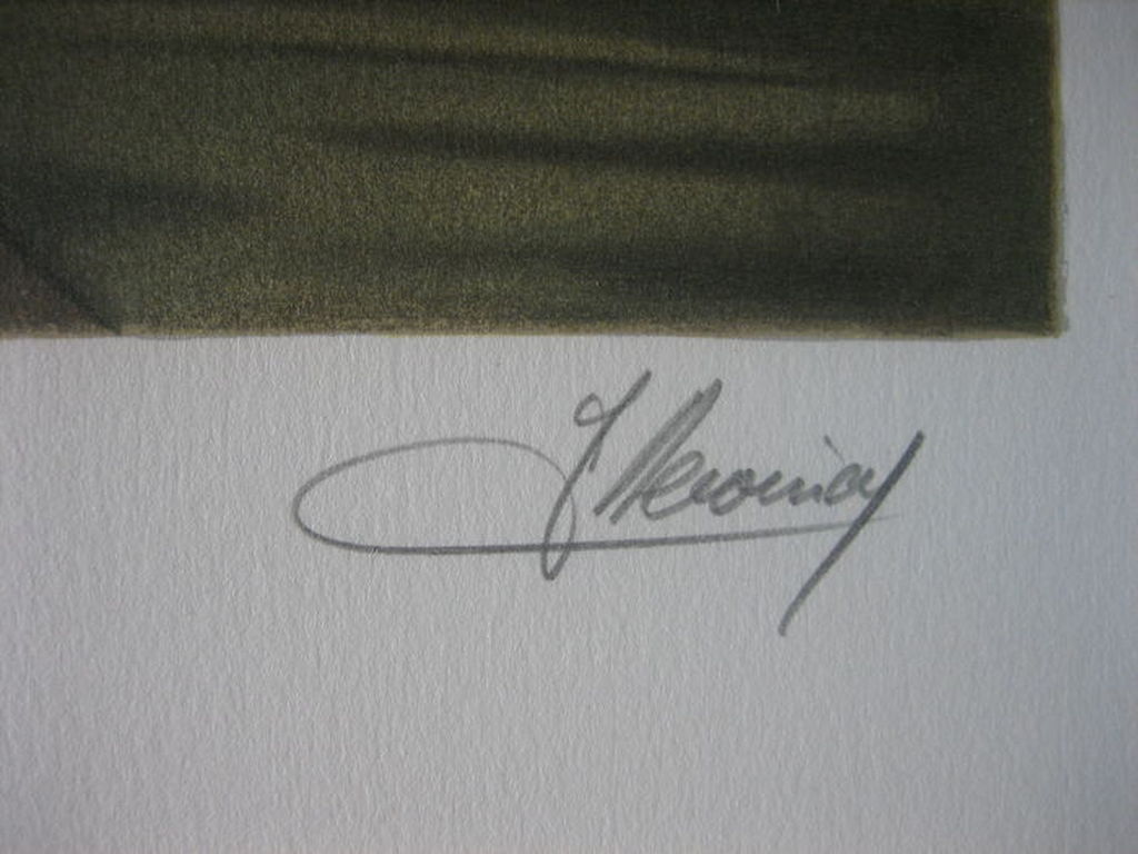 Au bord du quai - Lithografie - Handgesigneerd - Oplage: 175 + CLXXV kopen? Bied vanaf 1!