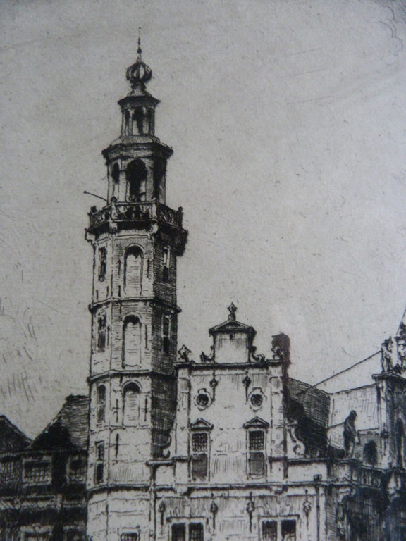 Het Stadhuis  -  Den Haag  -  ets. kopen? Bied vanaf 35!