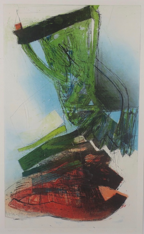 Hans Vredegoor: Ets en Aquatint, Apparition spectaculaire I - Ingelijst kopen? Bied vanaf 40!