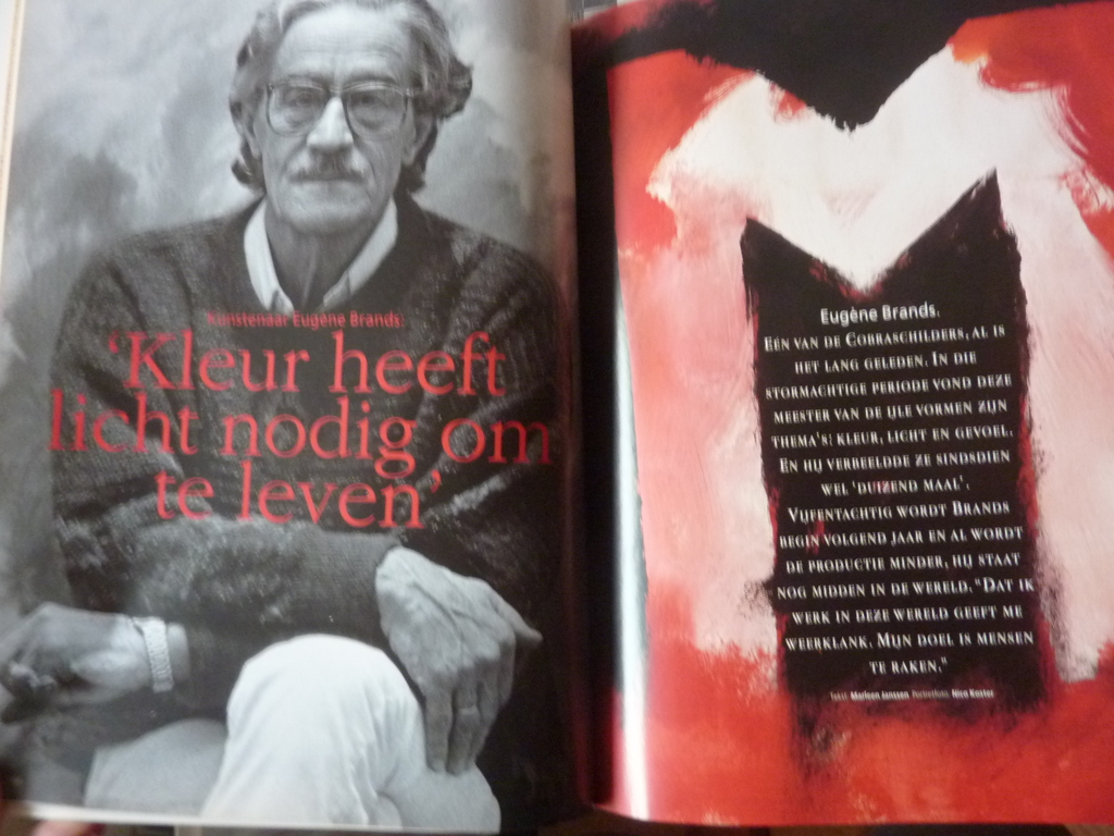 EUGÃ�NE BRANDS - Art & Value zeefdruk "Composition Au Fond Couleur D'ivoire" 1997 kopen? Bied vanaf 350!