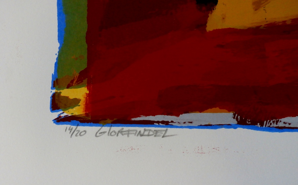 Siebrand Weitenberg - zeefdruk - 1989 kopen? Bied vanaf 45!