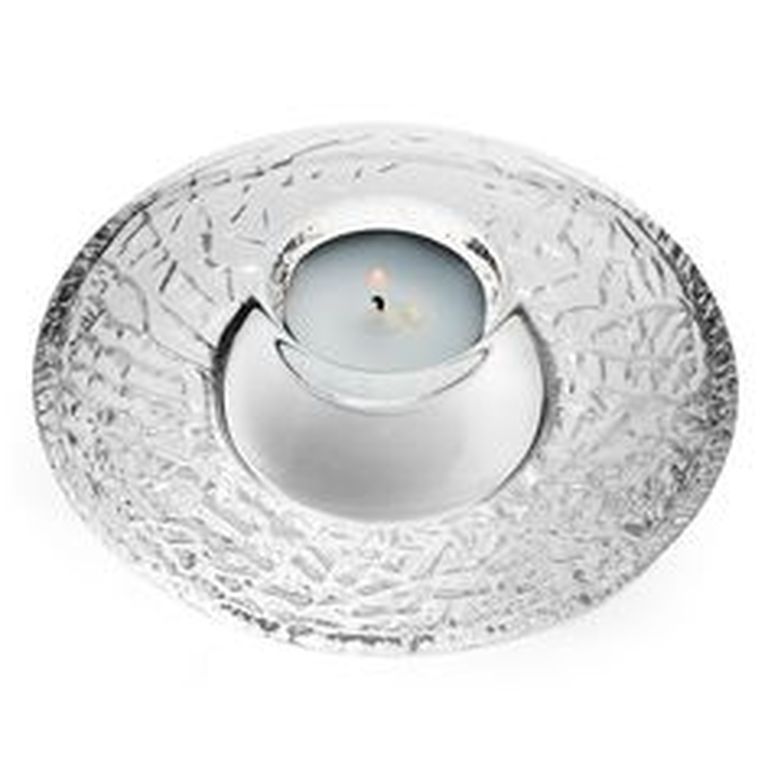 Orrefors kristallen waxinehouder Lars Hellsten :Discus kopen? Bied vanaf 17!